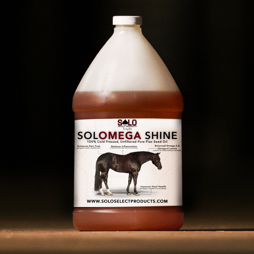 SoloMega Shine: 100% Pure Flax Oil