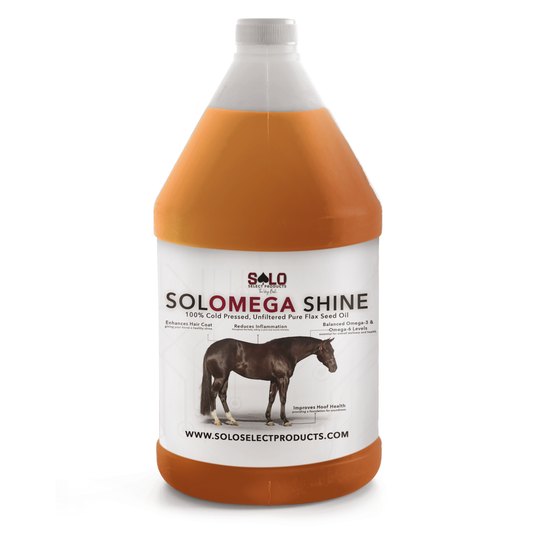 SoloMega Shine: 100% Pure Flax Oil