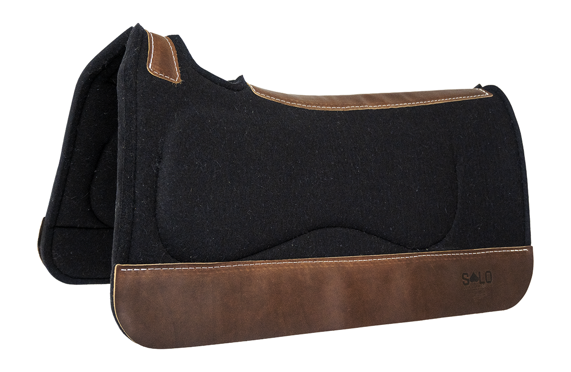 Performance Series: Kidney Pads - 1" Poron Kidney with Felt Bottom