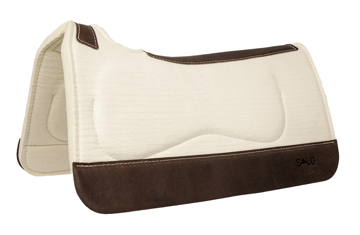 Performance Series: Kidney Pads - 1" Poron Kidney with Felt Bottom