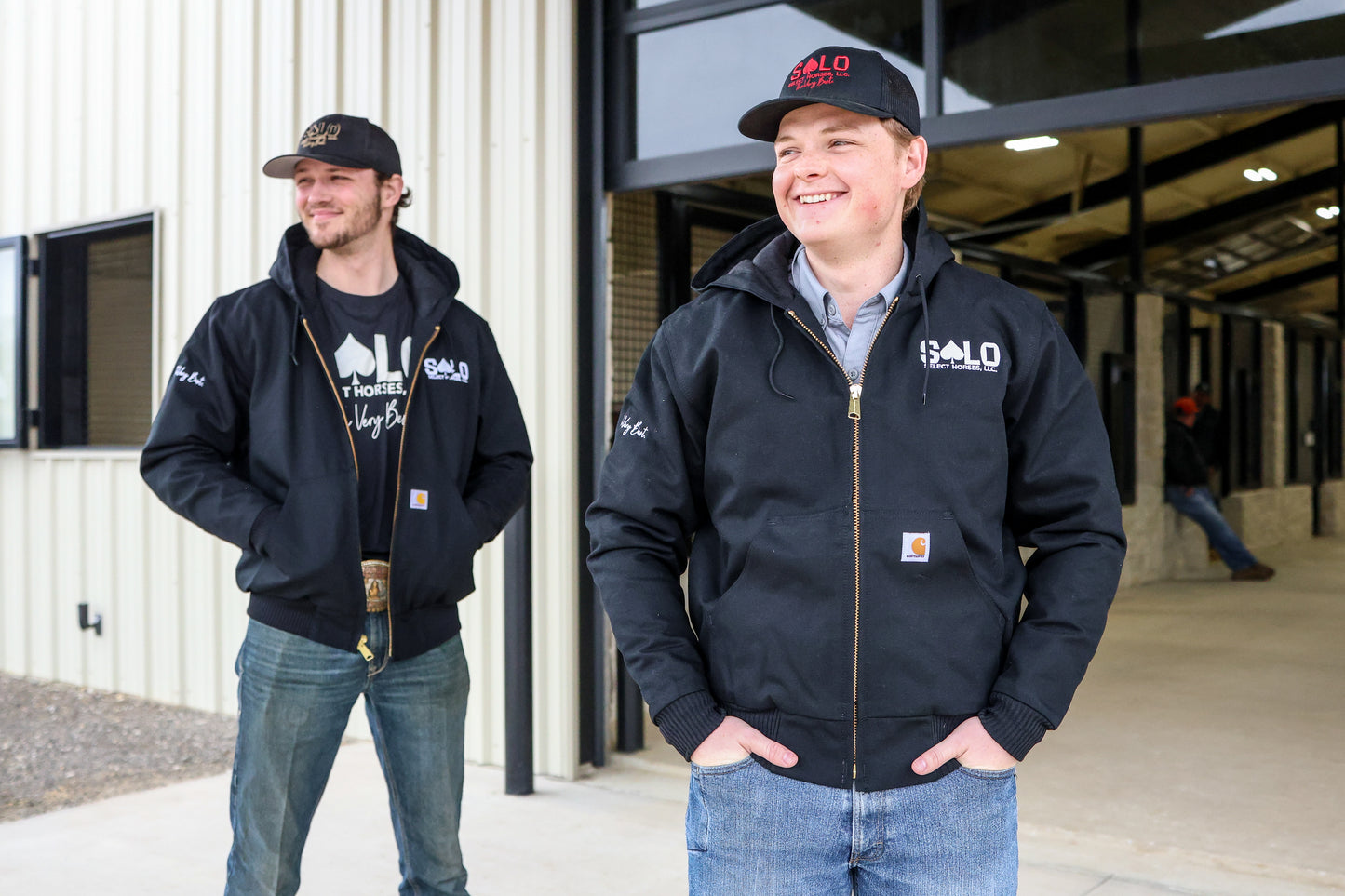 Embroidered Carhartt Quilted Flannel Lined Duck Active Jacket