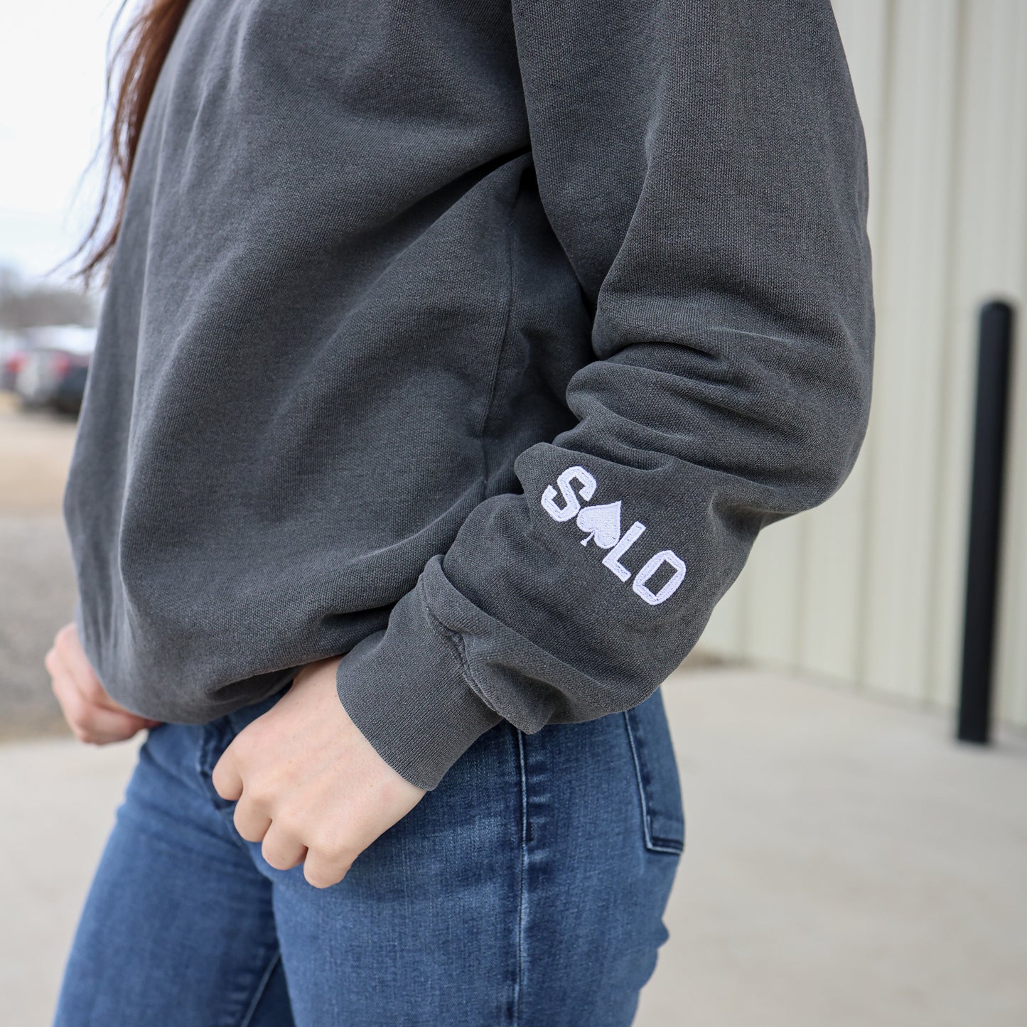 Solo Select Embroidered Crewneck