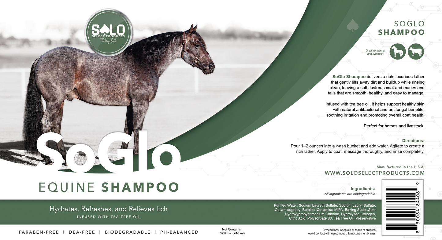 SoGlo Equine Shampoo