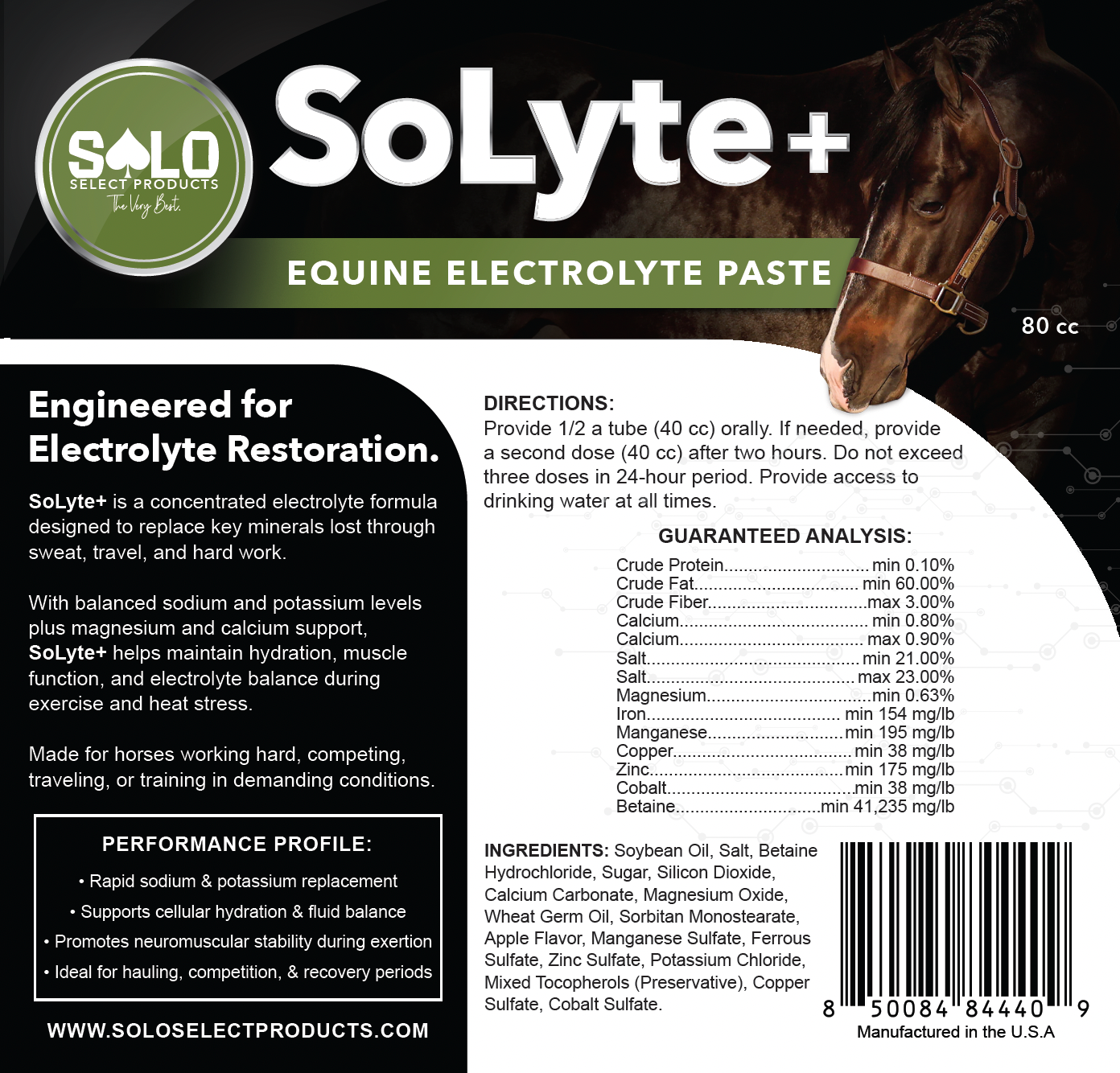 SoLyte+ Electrolyte Paste