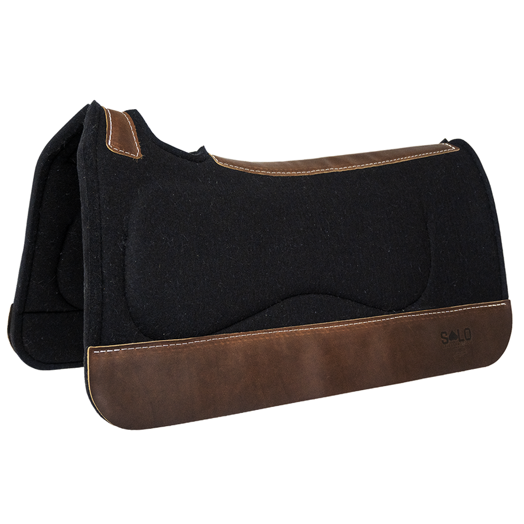 Performance Series: Kidney Pads - 1" Poron Kidney with Felt Bottom