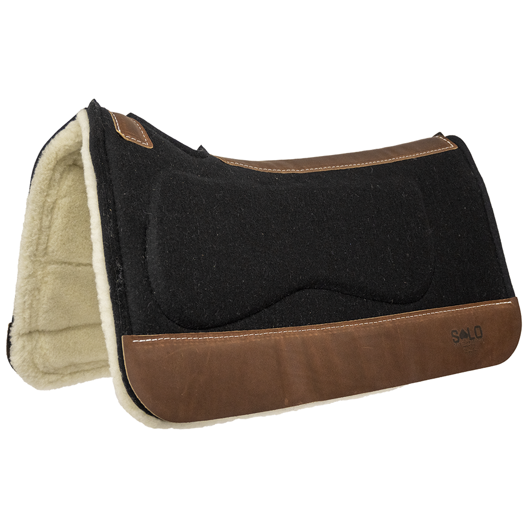 Performance Series: Kidney Pads - 1" Poron Kidney with Fleece Bottom